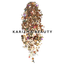 Load image into Gallery viewer, Rose Gold Chunky Glitter ✮ KARIZMA BEAUTY ✮ Festival Glitter Cosmetic Face Body Hair Nails
