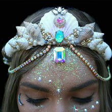 Load image into Gallery viewer, COKOHAPPY 8 Boxes 10ml Holographic Mermaid Dreams Chunky Glitter Sequins Iridescent Flakes Hexagon Tips Mixed Paillette Face Eyes Body Hair Nail Art
